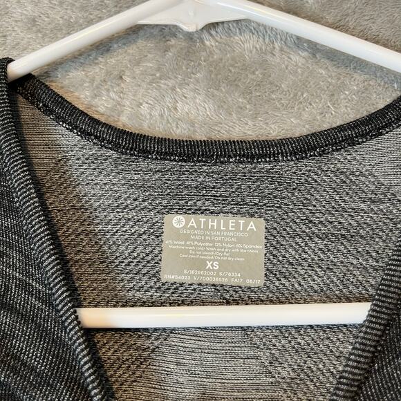 Athleta Remarkawool Crew Neck Size XS Wool Blend - Picture 3 of 3